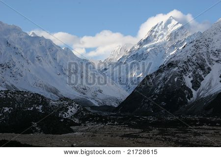 Aoraki, Mt Cook, Yeni Zelanda