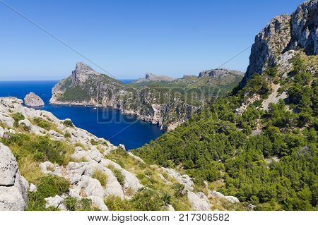 View of Cap de Formentor, Mallorca, Spain