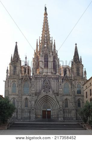Cathedral of the Holy Cross and Saint Eulalia, Barcelona.