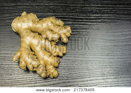 The ginger rhizome is a kitchen spice in Asian cuisine.