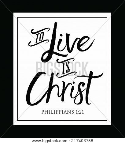 Christian Vector Biblical typography Design from Phillipians, 