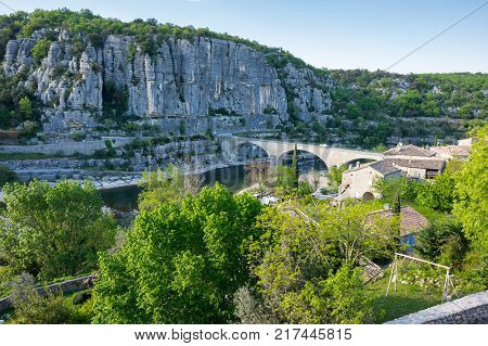 Balazuc is a French commune in the Ardeche department in the Auvergne-Rhone-Alpes region of southern France. The village is a member of The most beautiful villages in France Association