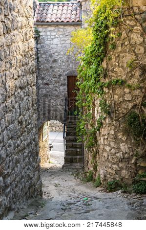 Balazuc is a French commune in the Ardeche department in the Auvergne-Rhone-Alpes region of southern France. The village is a member of The most beautiful villages in France Association