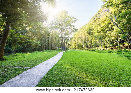 Nauture Park At Mae Hong Son, Thailand