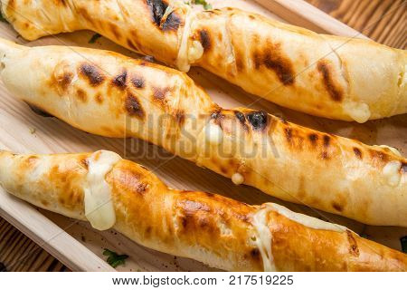 suluguni cheese on the grill, suluguni cheese on the grill