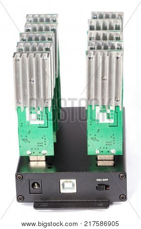 image of one electronic device at day