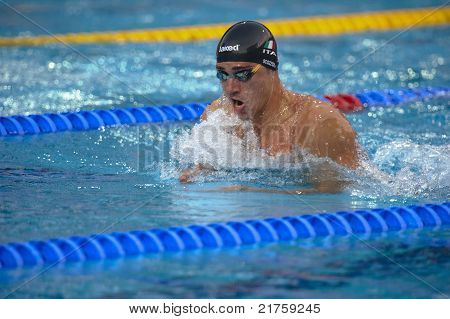 Fabio Scozzoli (italy) At European Swimming Championships Len 2010