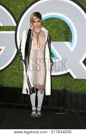 LOS ANGELES - DEC 7:  Sofia Boutella at the 2017 GQ Men of the Year at the Chateau Marmont on December 7, 2017 in West Hollywood, CA