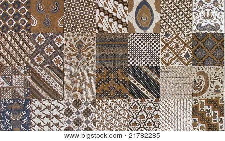 Klassische Batik-Muster