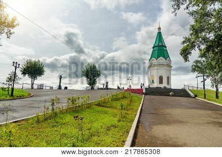 Paraskeva Pyatnitsa Chapel In Krasnoyarsk. Russia