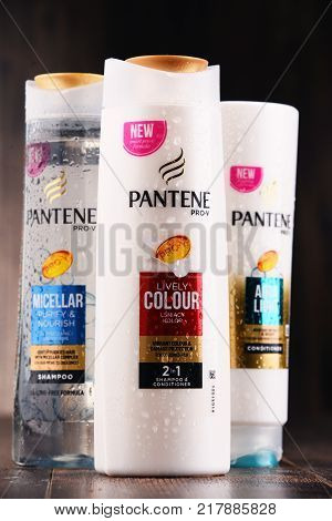 Containers Of Pantene Products