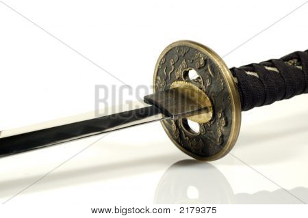Katana mit Reflektion