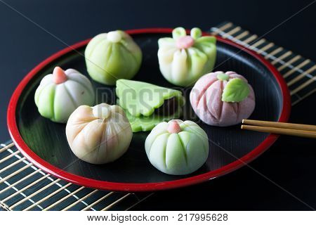 Japanese Traditional Confectionery Wagashi