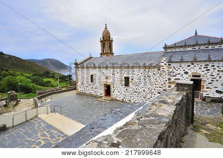 church of San Andres of teixido galicia  spain