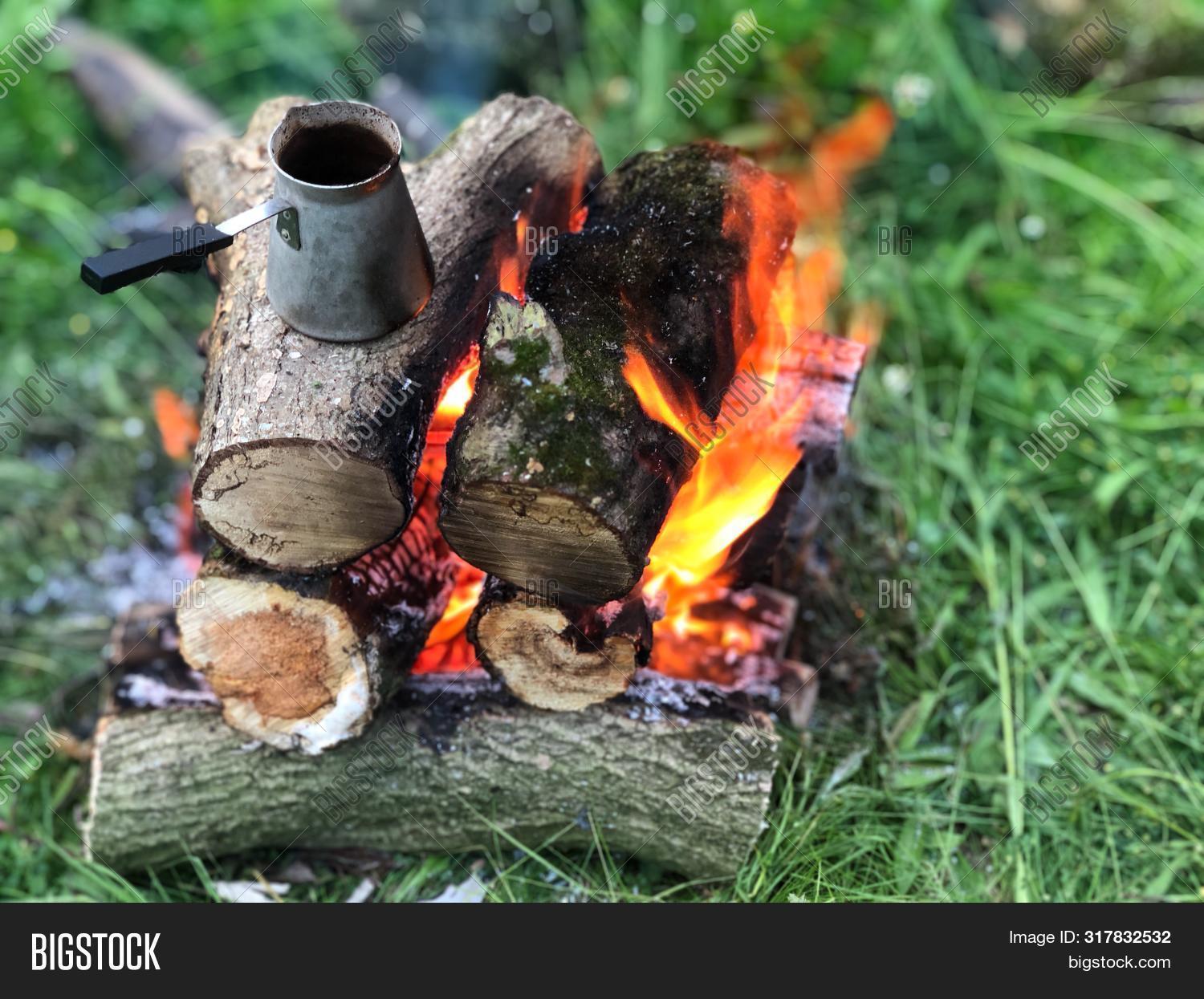 Coffee Pot On Fire Image \u0026 Photo (Free 