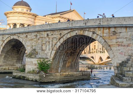 Skopje/north Macedonia-august 28 2018: