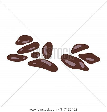 Red Onion Onions Illustration Isolated On White Background. Flat Cartoon Style. Vector Illustration.