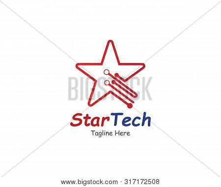Star Technology Logo Symbol Or Icon Template