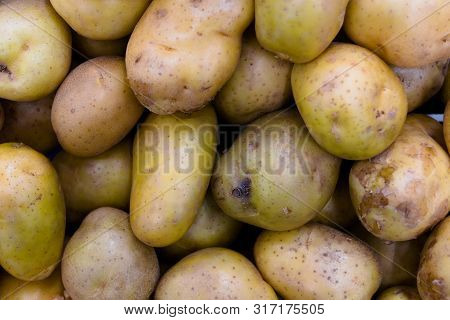Potatoes For Sale At Food Department Inside Hypermarket