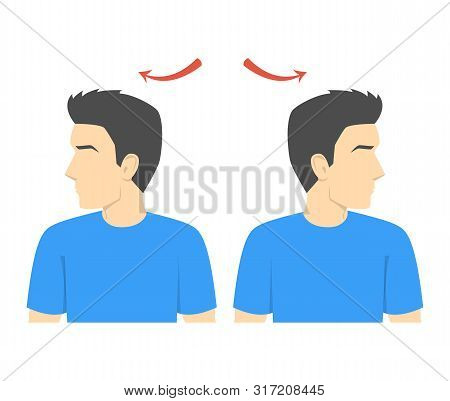 Neck Rotation Vector & Photo (Free Trial) | Bigstock