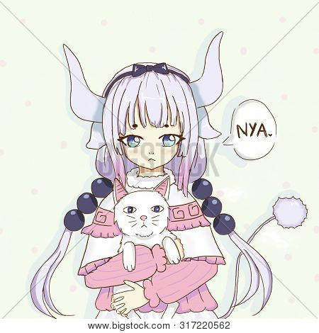 Anime Girl Kanna Image Photo Free Trial Bigstock