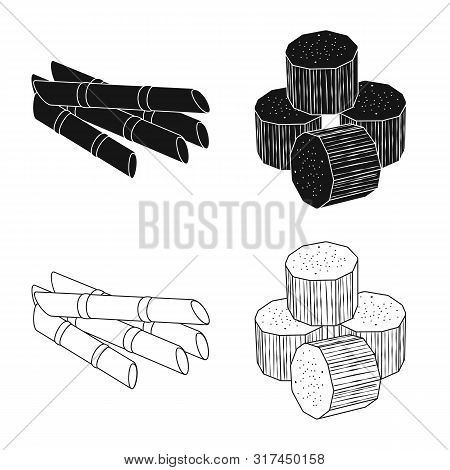 Isolated Object Of Farm And Agriculture Symbol. Collection Of Farm And Technology Vector Icon For St
