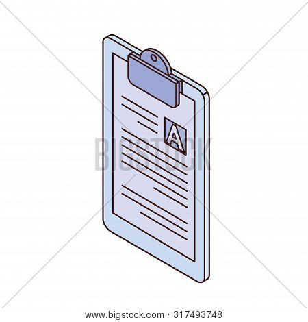 Curriculum Vitae On White Background Vector Illustration Design