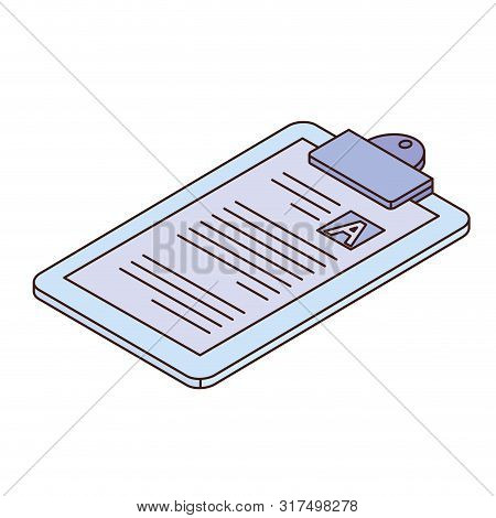 Curriculum Vitae On White Background Vector Illustration Design