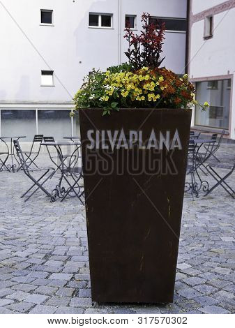 10 August 2019-silvaplana-suisse-view Of The City Of Silvaplana