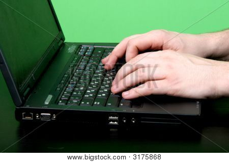 Lavoro uomo con Laptop