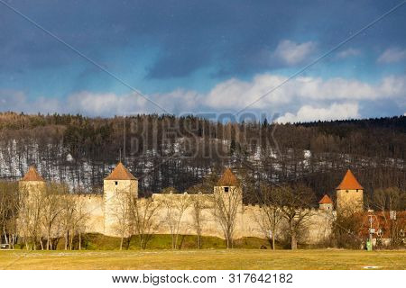 Veveri castle in South Moravia, Czech Republic