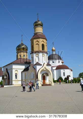 The Kaliningrad Region, Russia - June 22, 2019:  The Temple In Honor Of The Prelate Spyridon Of Trim