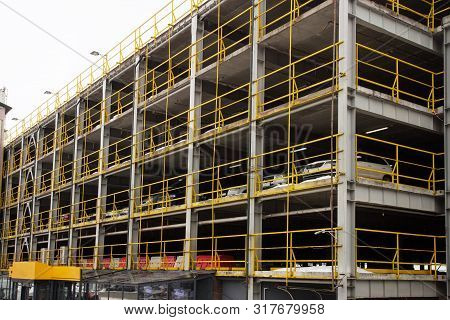 Multi-level Building For Parking In The Resort Area