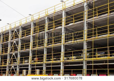 Multi-level Building For Parking In The Resort Area