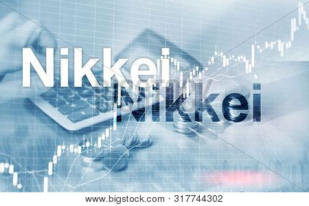 The Nikkei 225 Stock Average Index. Financial Business Economic Concept