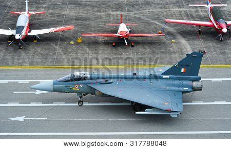 India Air Fore Hal Tejas Fighter Jet