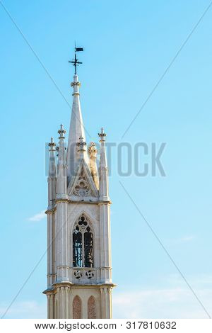 Paduva region, Italy - July, 14, 2019: Catholic cathidral in Padova region, Italy