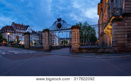 The Rohan palace in Strasbourg France