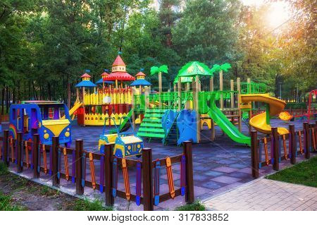 Playground Colorful Big Toy For Children Or Garden Play Ground Out Side