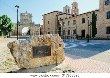 Sahagun Town Marking The Middle Of The Camino Of Santiago