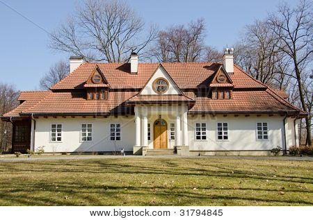 Sieniawa palácový komplex - letní palác, Podkarpatském vojvodství, Polsko