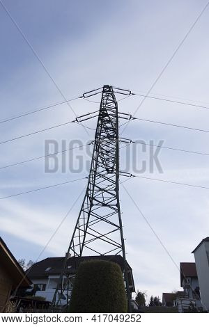 Danger Of Electrosmog Through Electro Magnetic Fields In A Residential Area