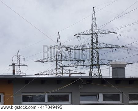 Danger Of Electrosmog Through Electro Magnetic Fields In A Residential Area