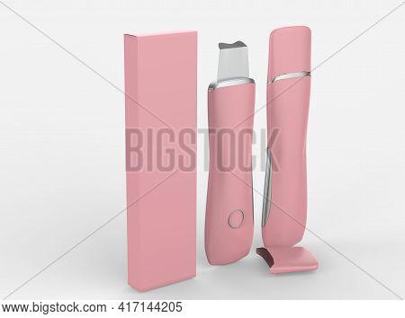 Ultrasonic Skin Scrubber Deep Face Cleaning Machine Peeling Shovel Facial Pore Cleaner Face Skin Scr
