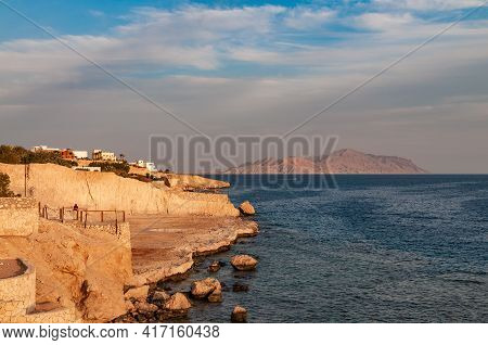 Tyrant Island. Seascape Of The Red Sea.