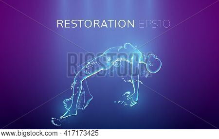 Dive Vr Nude Woman. Vector & Photo (Free Trial) Bigstock