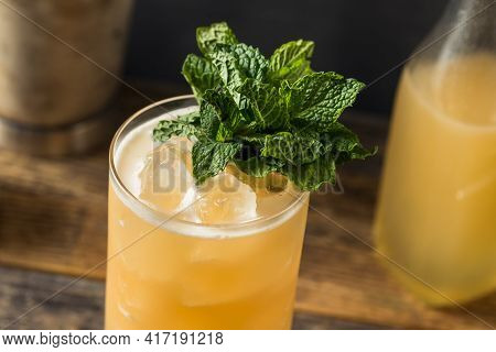 Boozy Refreshing Tiki Fog Cutter Cocktail