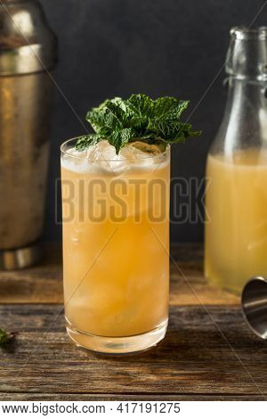 Boozy Refreshing Tiki Fog Cutter Cocktail
