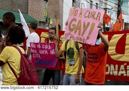 Protest At The Two Of July Celebrations