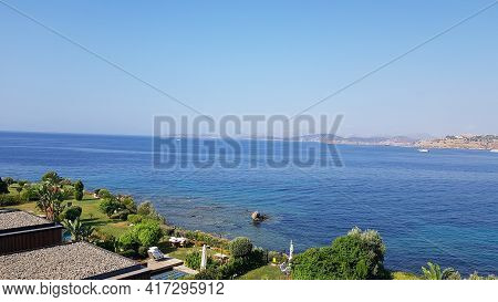Beautiful Landscape In Bodrum From Mugla, Turkey